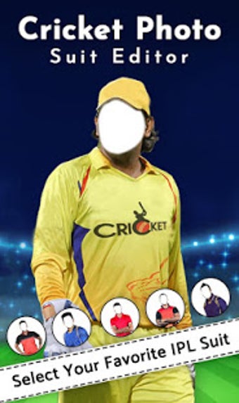 Image 2 for Cricket Photo Suit IPL Lo…