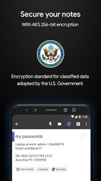 Image 2 for Secure Notes Elite: Encry…