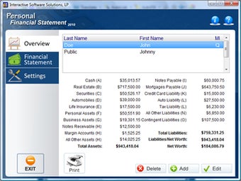 Imagen 0 para Personal Financial Statem…