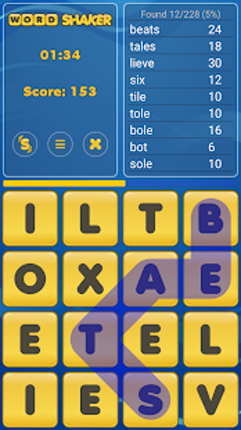 Imagen 1 para Word Shaker Free