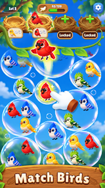 Imagen 0 para Bubble Bird: Color Match