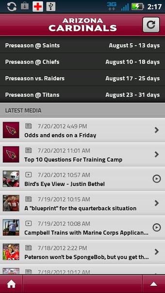 Image 1 for Arizona Cardinals Mobile