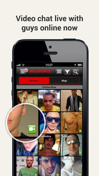 Image 0 for Maleforce- Gay Video Chat…