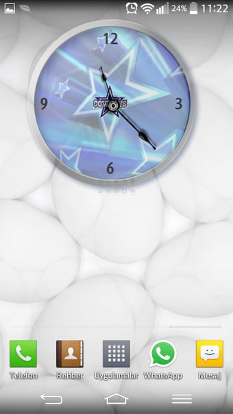 Image 3 for Cowboys Clock Widgets