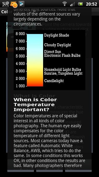 Imagen 2 para White Balance Color Temp …