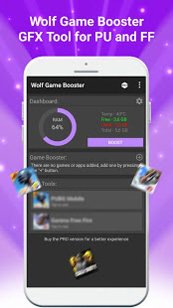 Imagen 3 para Wolf Game Booster & GFX T…