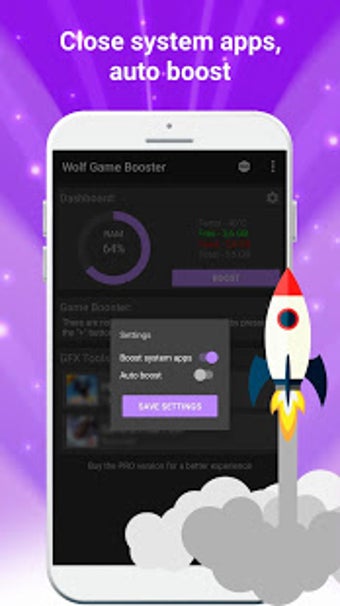 Imagen 0 para Wolf Game Booster & GFX T…