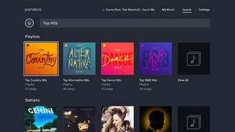 Imagen 0 para Pandora Music for TV