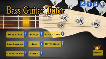 Image 0 for Bass Guitar Tutor Free