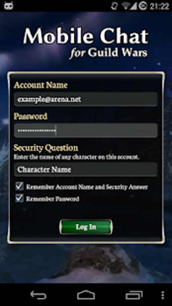 Image 0 for Mobile Chat for Guild War…