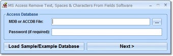 Image 0 for MS Access Remove Text, Sp…