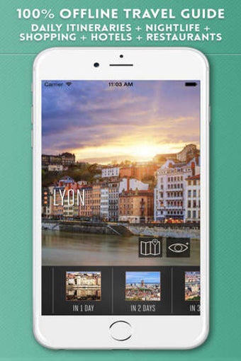 Imagen 0 para Lyon Travel Guide with Of…