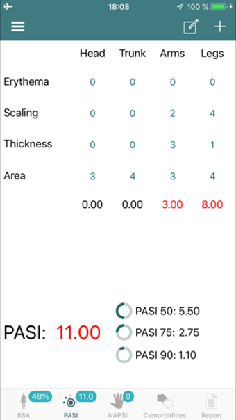 Image 2 for PsoriasisCalc