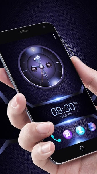 Imagen 1 para Analog Clock on Lockscree…