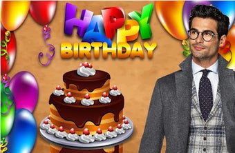 Image 1 for birthday photo frame with…