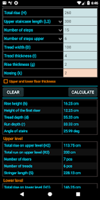 Imagen 2 para Classic stair calculator