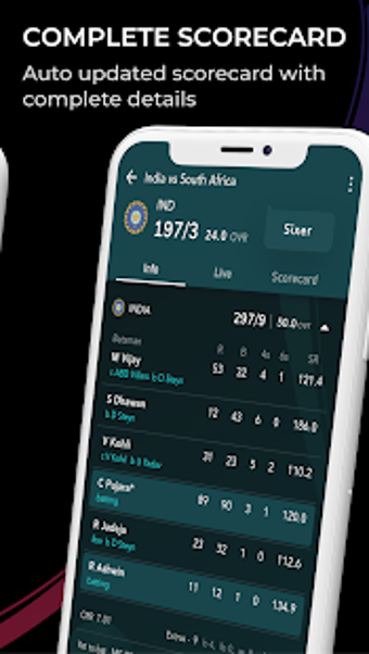 Imagen 1 para OneCricket - World Cup Li…