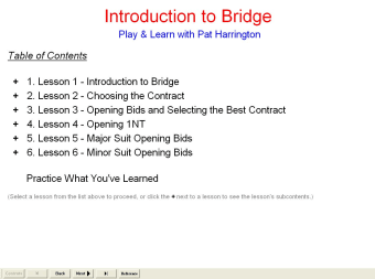 Image 0 for Introduction to Bridge (L…