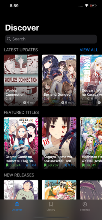 Image 2 for Paperback Manga Reader