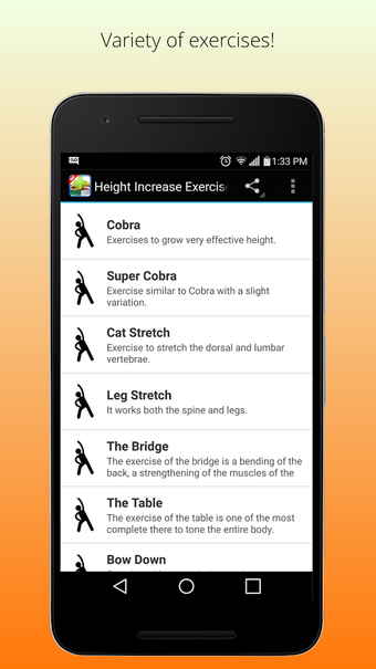 Image 0 for Height Increase Exercises