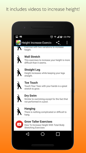 Image 0 for Height Increase Exercises