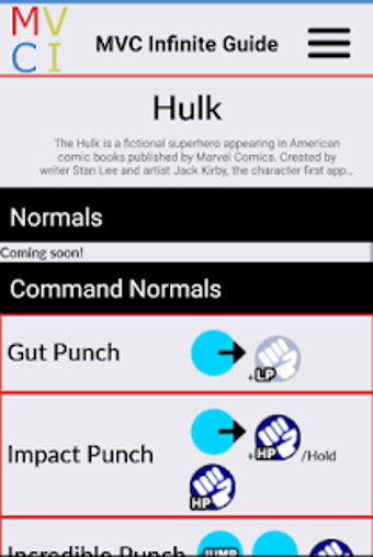 Imagen 0 para Guide for Marvel Vs. Capc…