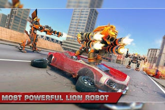 Image 0 for Lion Robot Car Transformi…