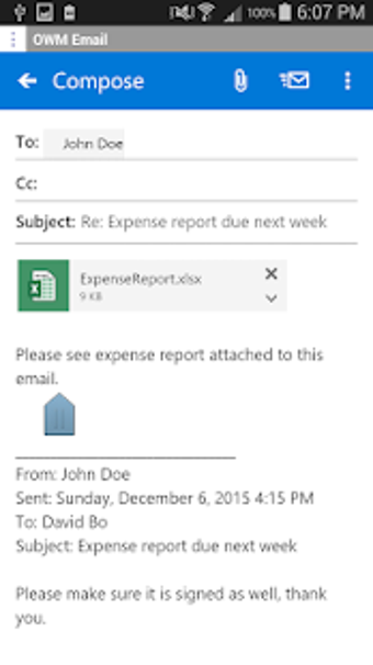 Imagen 0 para OWM for Outlook OWA 2016 …