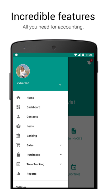 Imagen 1 para Accounting App - Zoho Boo…