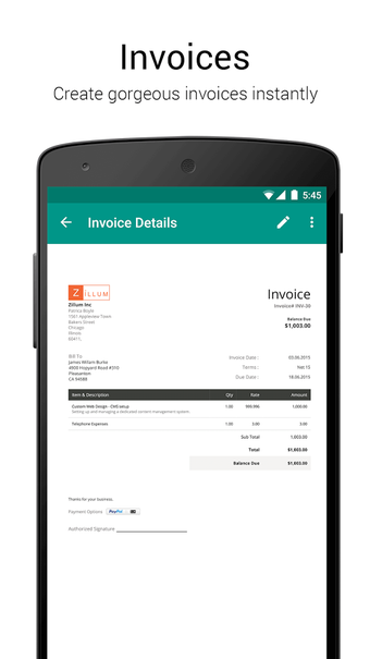 Imagen 3 para Accounting App - Zoho Boo…