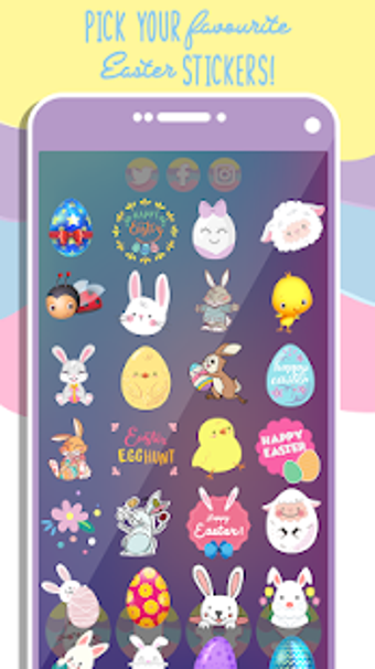 Image 2 for Easter Photo Stickers App
