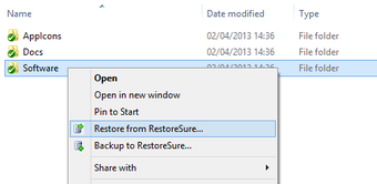 Imagen 0 para RestoreSure 2014 Free