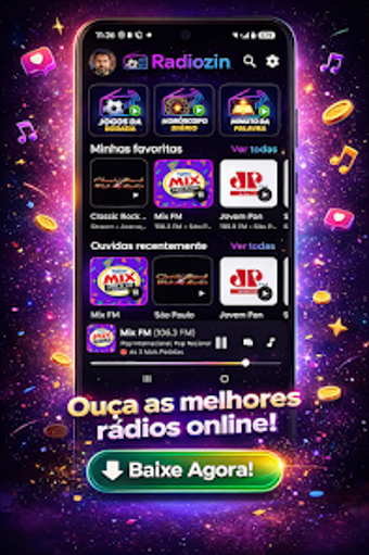 Image 0 for Radiozin Brazil Radio Onl…