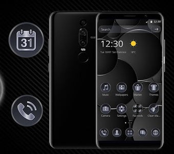 Imagen 2 para Metal Dark Black Launcher…