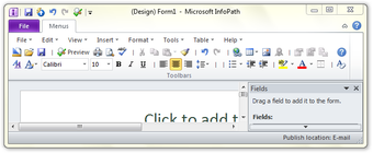 Image 0 for Classic Menu for InfoPath…