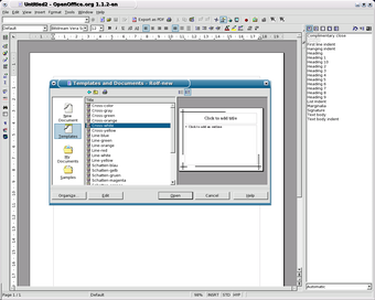 Imagen 1 para Apache OpenOffice for Fed…