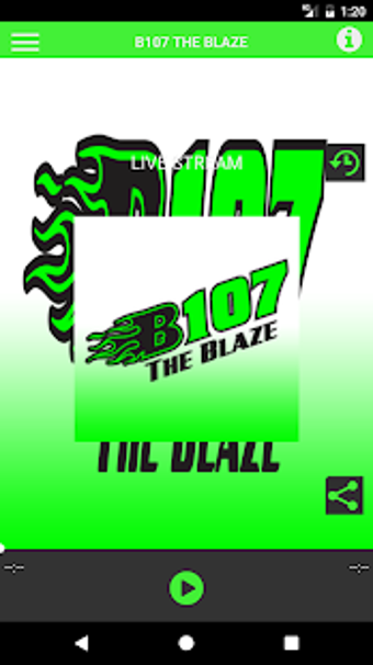Image 0 for B107 The Blaze