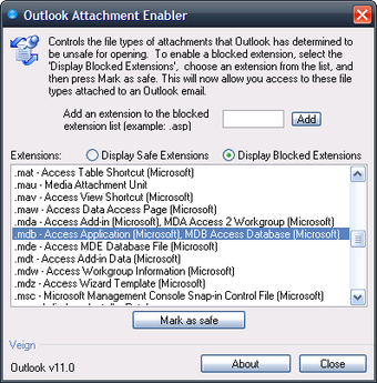 Image 3 for Outlook Attachment Enable…