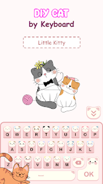 Image 0 for Cat Keyboard: DIY Wallpap…