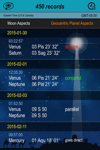 Image 0 for Ephemeris Alarm