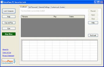 Image 1 for VoicePass PC Lock