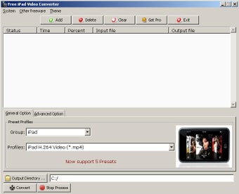 Image 0 for Free iPad Video Converter