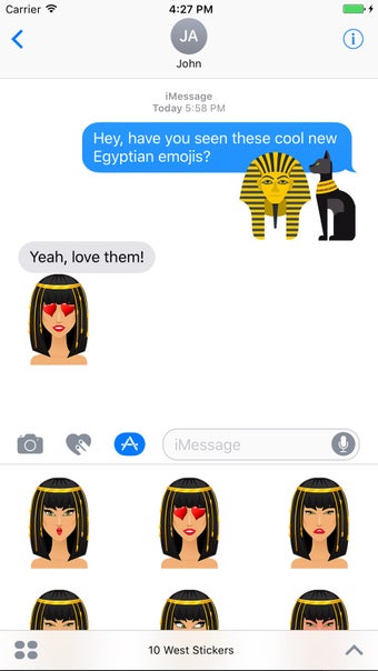 Image 3 for Egyptian Emoji Stickers