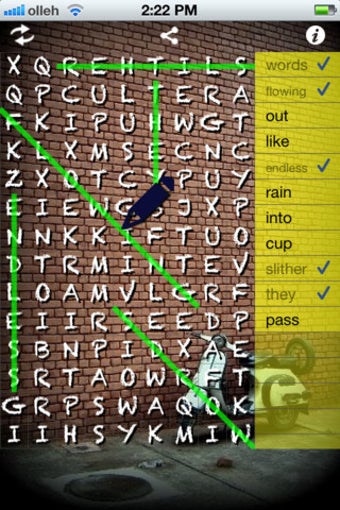 Image 1 for Find the words for iOS 4.…