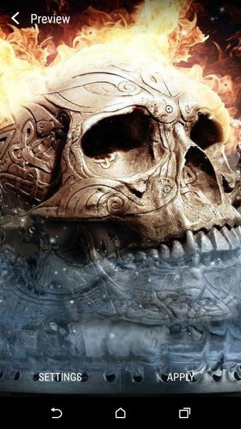 Imagen 0 para Lightning Skull Live Wall…