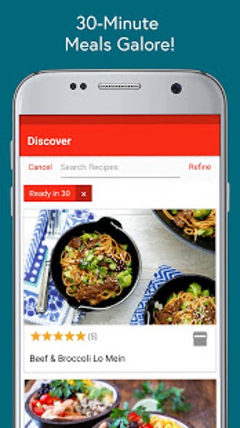 Imagen 1 para Mealthy: Easy Healthy Rec…