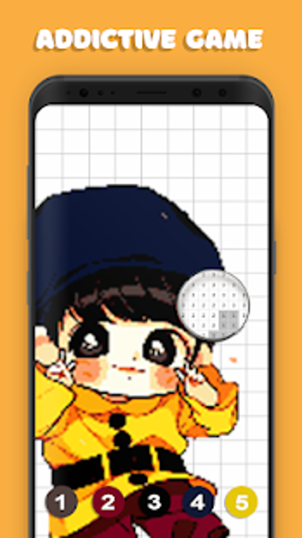 Image 3 for BTS Pixel Art - Paint by …