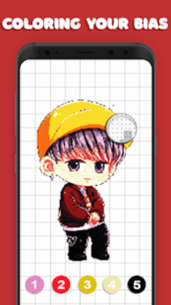 Image 2 for BTS Pixel Art - Paint by …