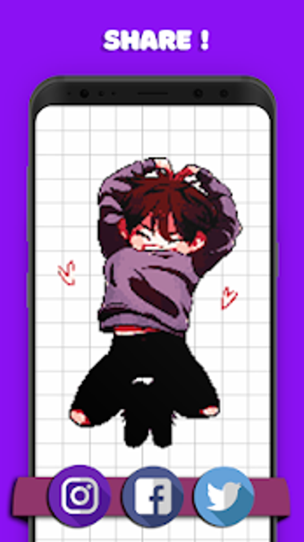 Image 0 for BTS Pixel Art - Paint by …