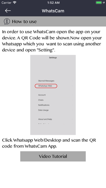 Image 0 for WhatsCam for Dual WhatsWe…